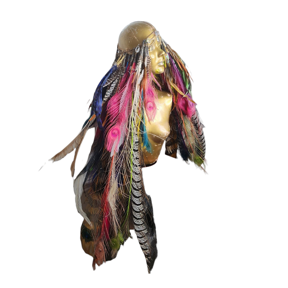 CARNIVAL FEATHER HEADCHAIN