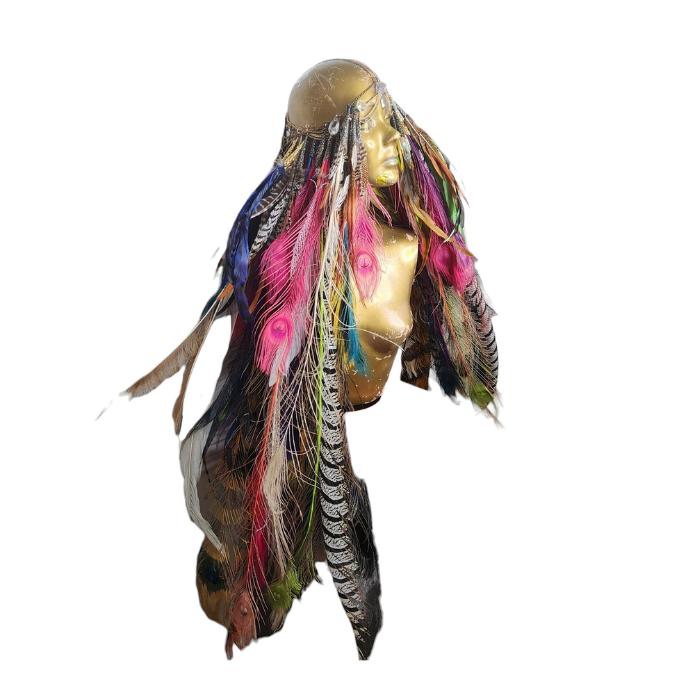 CARNIVAL FEATHER HEADCHAIN