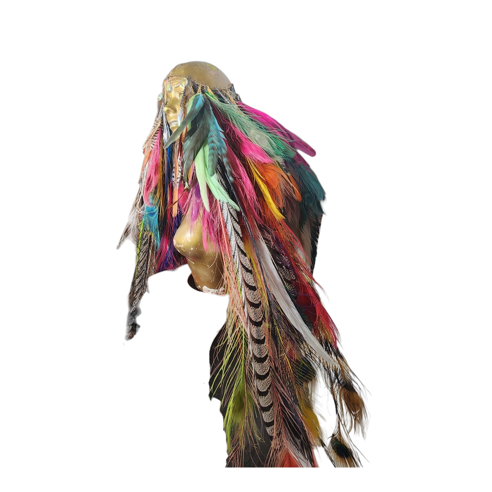 CARNIVAL FEATHER HEADCHAIN