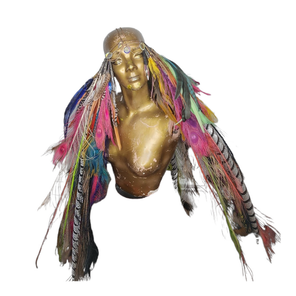 CARNIVAL FEATHER HEADCHAIN