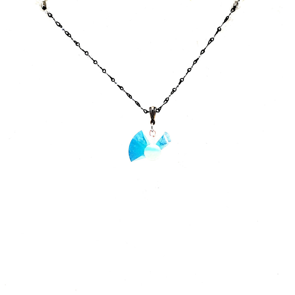 RARE FIND OPAL ROUND OPAL CHAIN NECKLACE