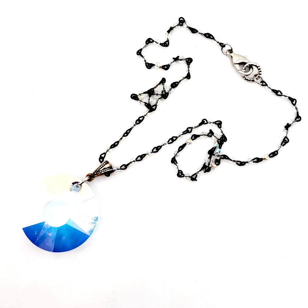 RARE FIND OPAL ROUND OPAL CHAIN NECKLACE