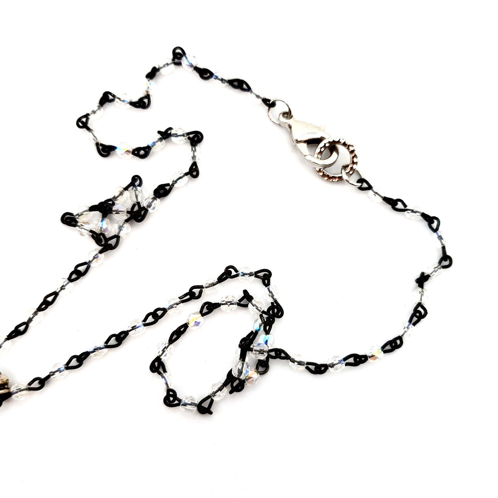 RARE FIND OPAL ROUND OPAL CHAIN NECKLACE