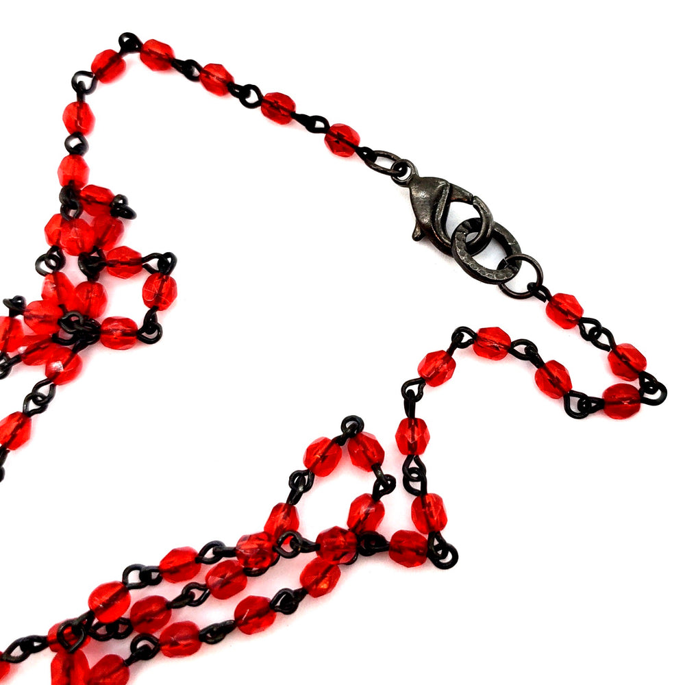 RARE FIND SMOKE ROUND FEVER CHAIN NECKLACE