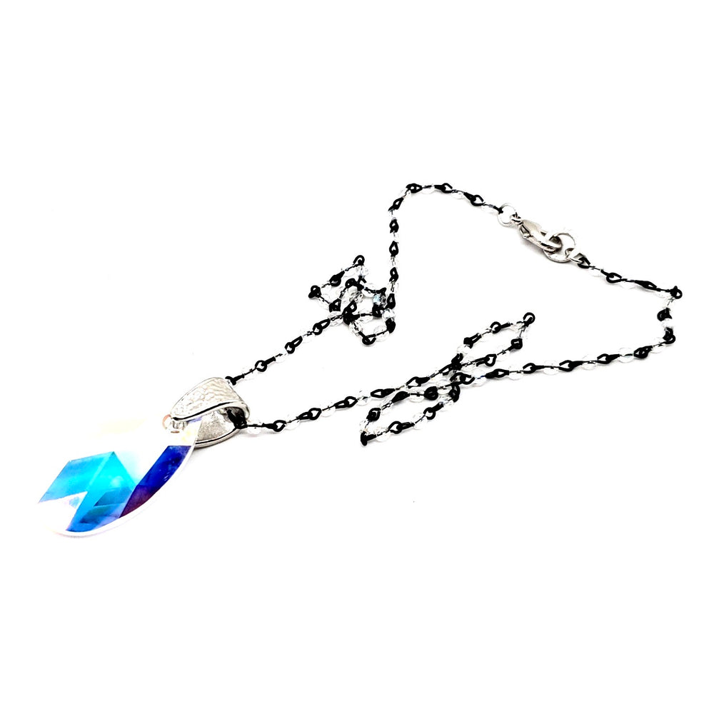 RARE FIND OPAL DROP OPAL CHAIN NECKLACE