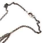 RARE FIND MOONLIGHT DROP SILVER CHAIN NECKLACE