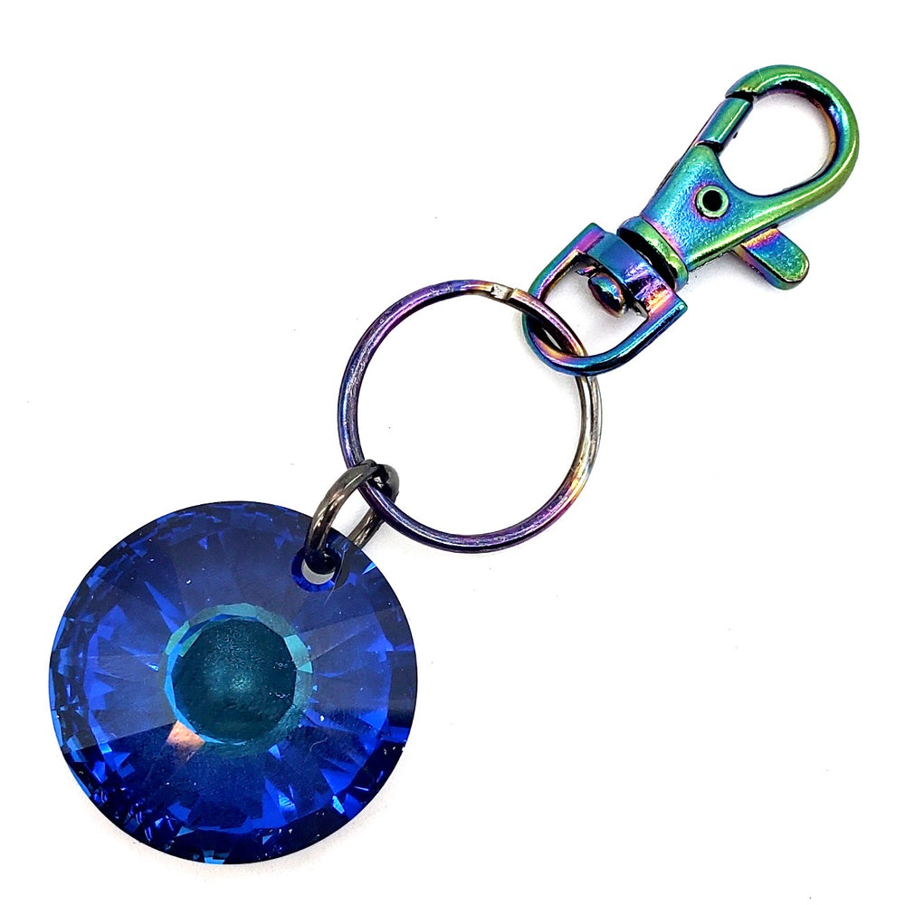 RARE FIND BERMUDA ROUND GOOD LUCK KEY CHARM