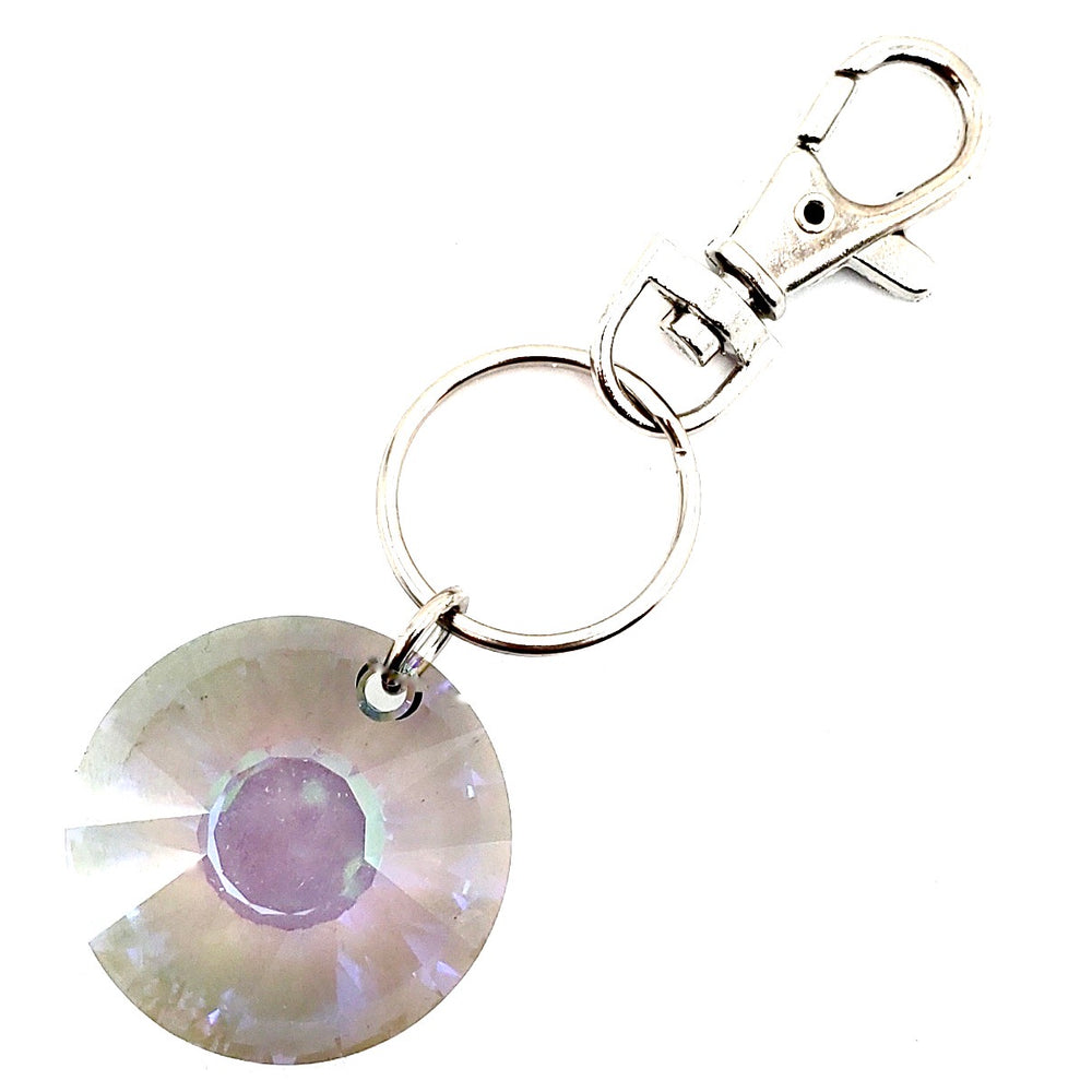 RARE FIND BIG SKY ROUND GOOD LUCK KEY CHARM