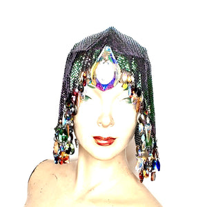 HALSTON UNICORN HEADPIECE