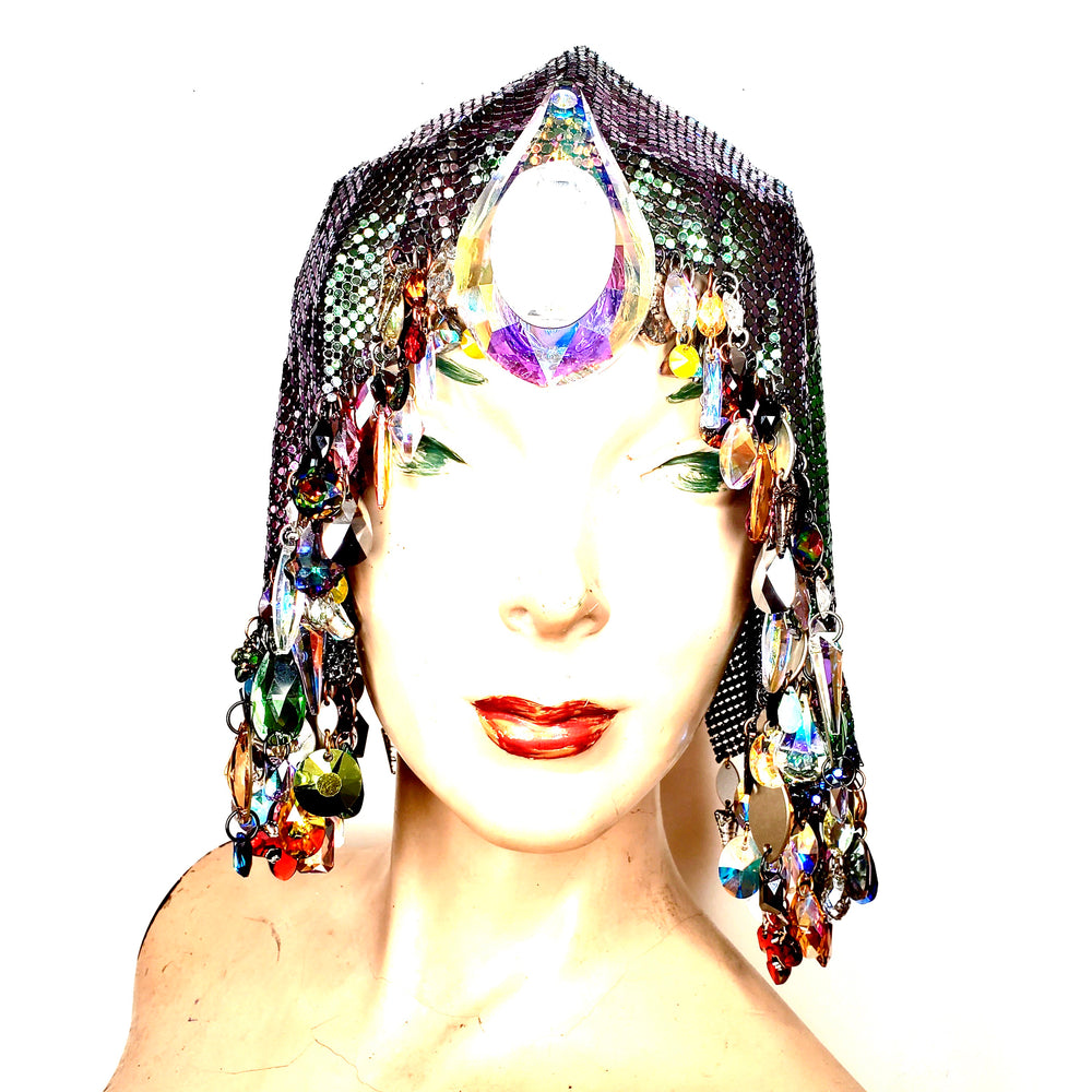 HALSTON UNICORN HEADPIECE