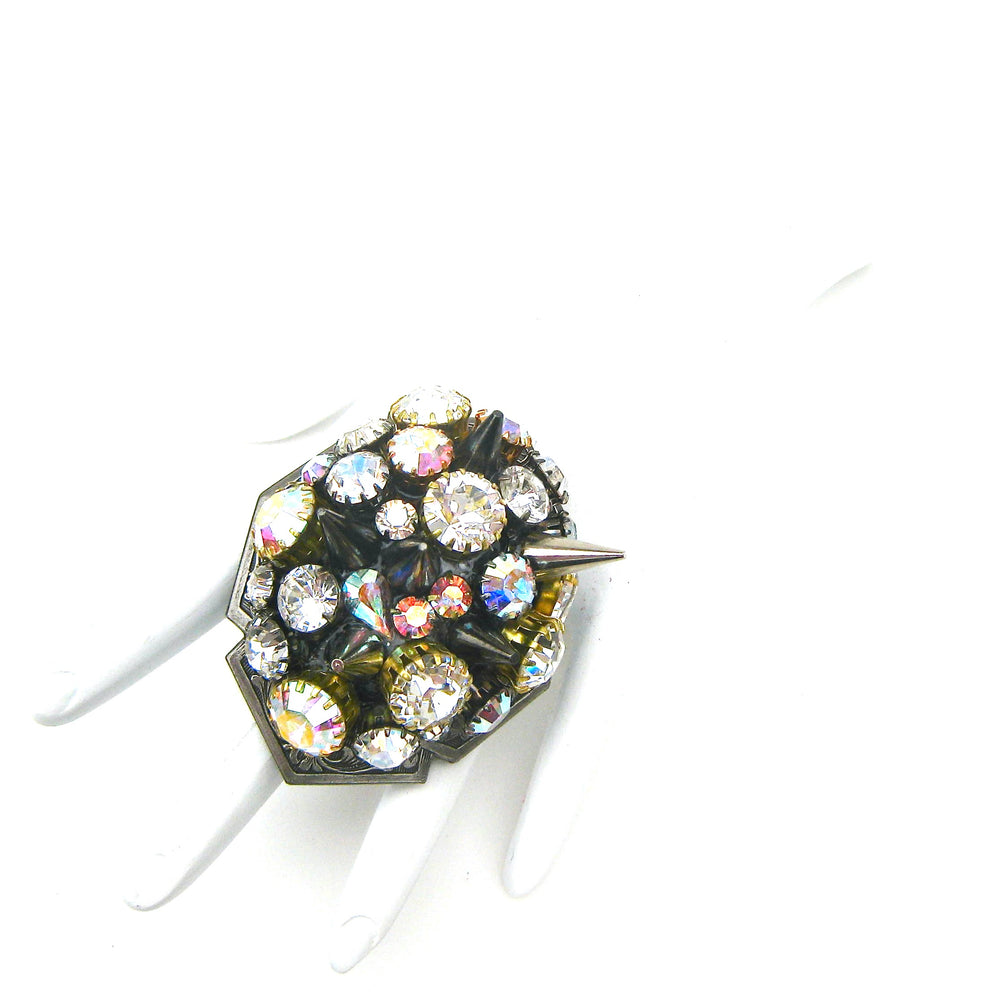 PRINCE OF THIEVES SPIKE COCKTAIL RING