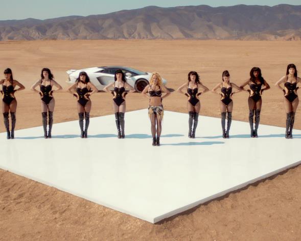 BRITNEY SPEARS "WORK BITCH" VIDEO SEPTEMBER 2013