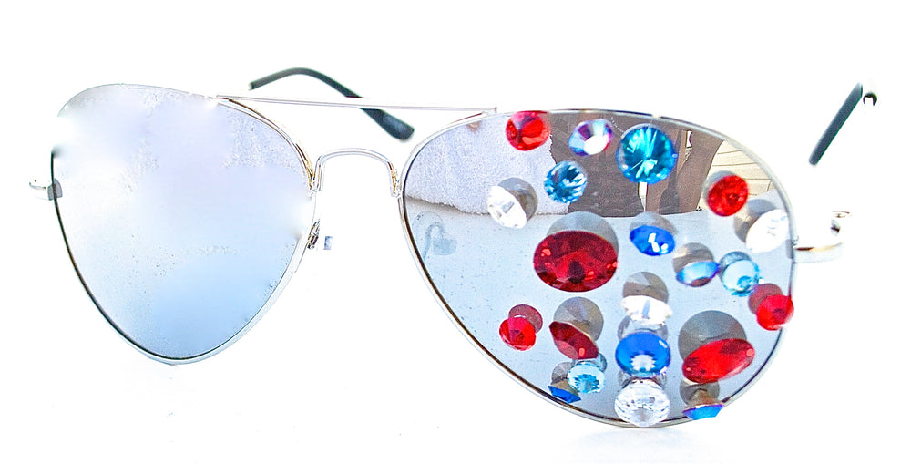 AMERICAN WOMAN AVIATOR GLASSES