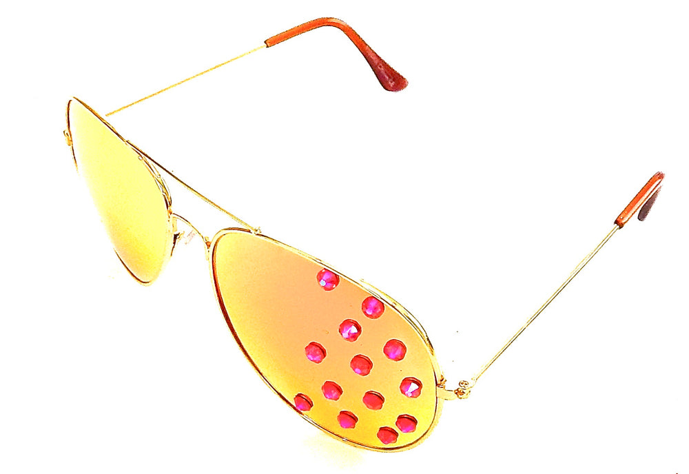 AVIATOR BABY'S ON FIRE GLASSES