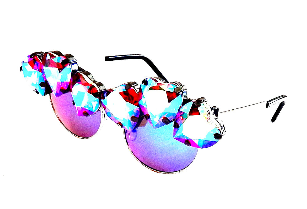 HEART THROB BANG BANG ACID COCO GLASSES