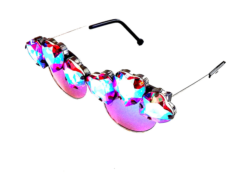 HEART THROB BANG BANG ACID COCO GLASSES