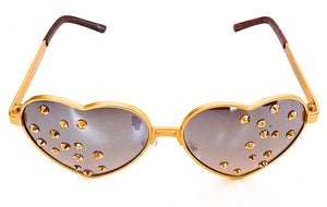 I'M WITH THE BAND BIANCA GOLD BLOODED GLASSES