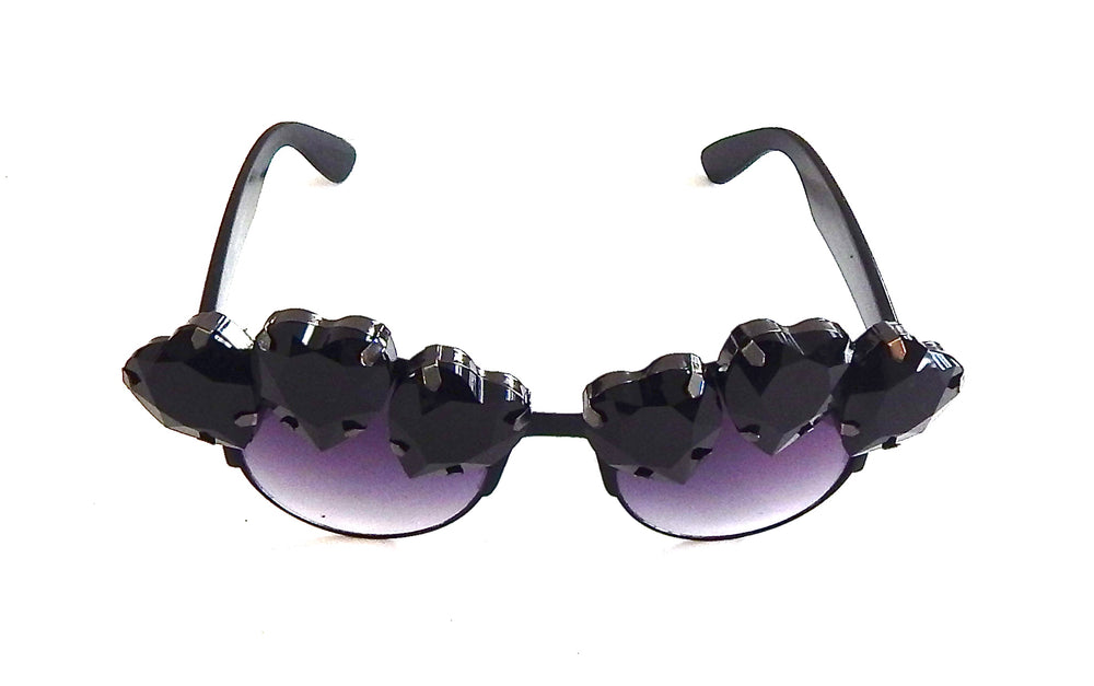 HEART THROB BLACK MAGIC ACID COCO GLASSES