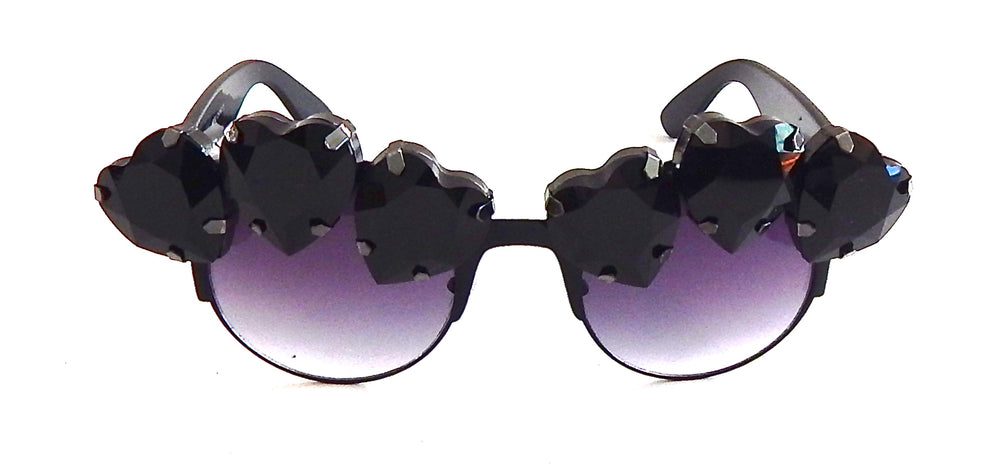 HEART THROB BLACK MAGIC ACID COCO GLASSES