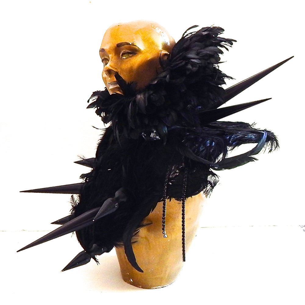 BLACK SWAN SHOULDER COLLAR