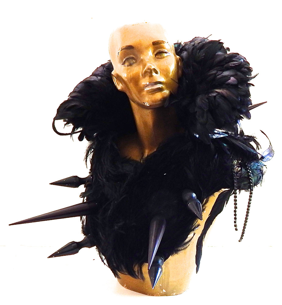 BLACK SWAN SHOULDER COLLAR