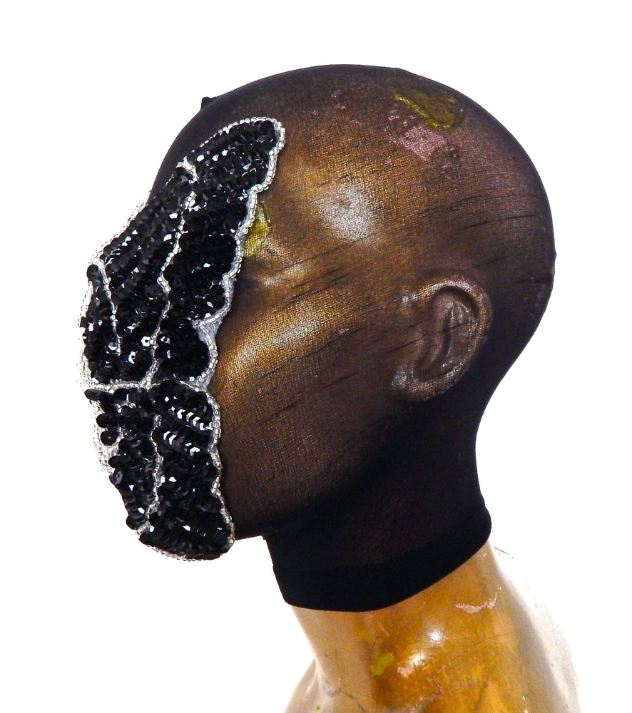 BLACK CAVIAR BUTTERFLY HOOD