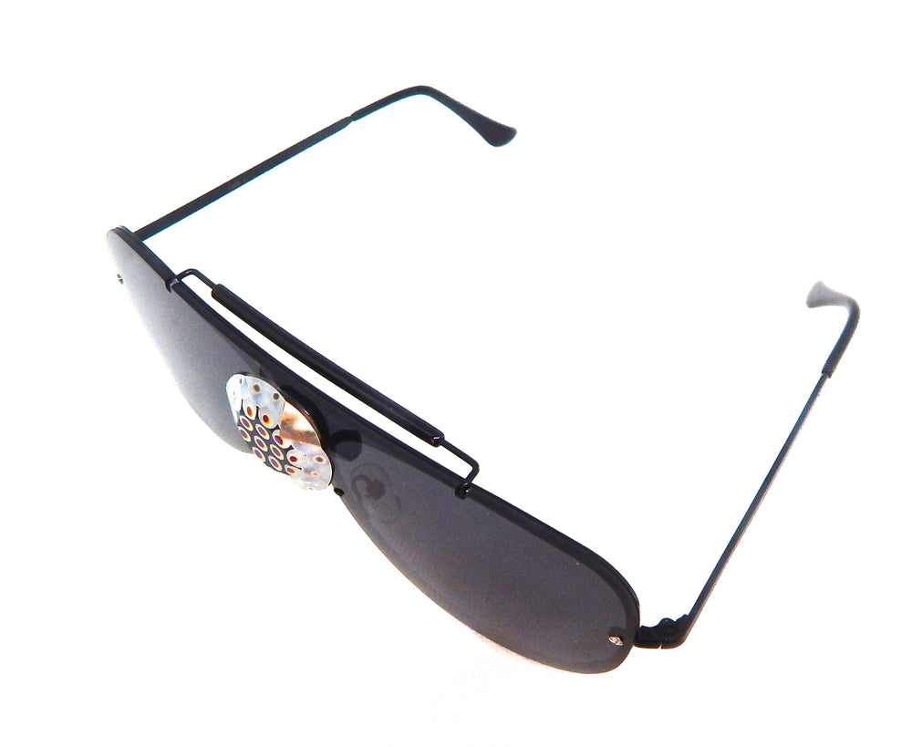 DIAMOND MAXXX BLACK TIGER TEARS AVIATORS