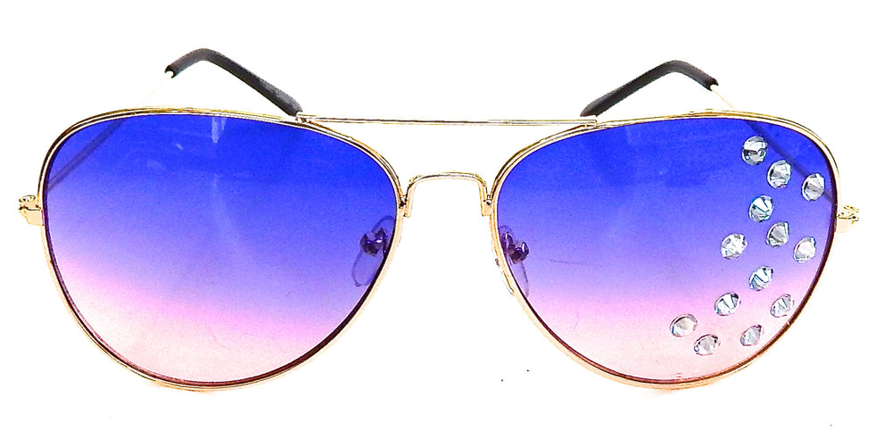 AVIATOR BLUEBERRY HILL FADE GLASSES