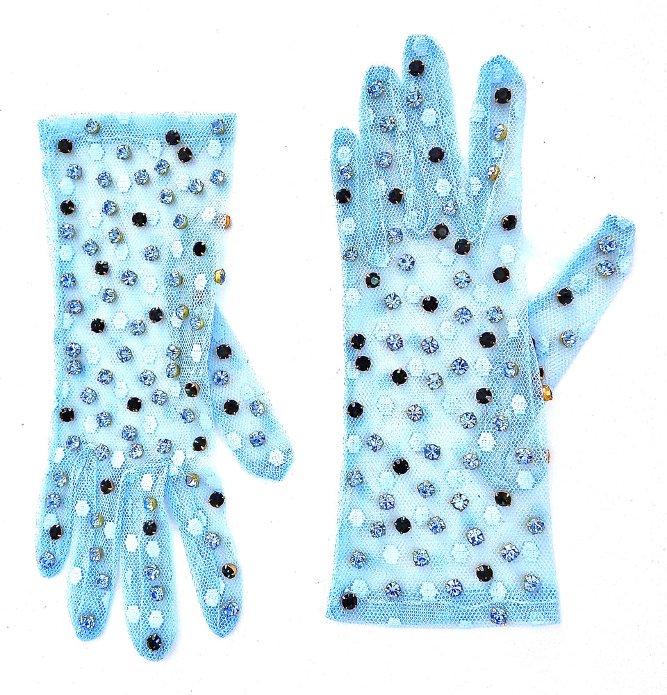 BLUE BIRD SHORTIE GLOVES