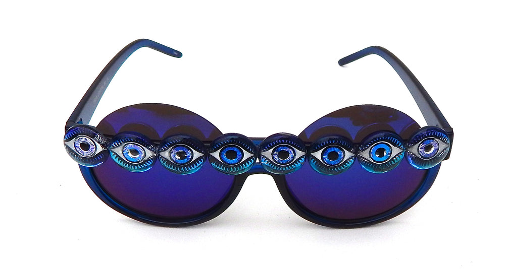 EYE SPY BLUE ACID PEEKABOO GLASSES