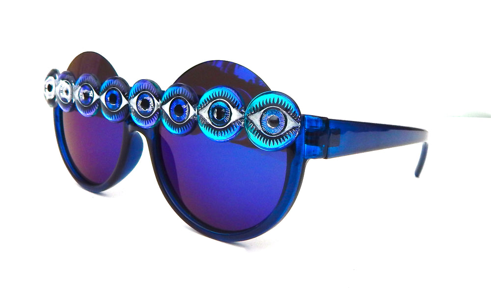 EYE SPY BLUE ACID PEEKABOO GLASSES