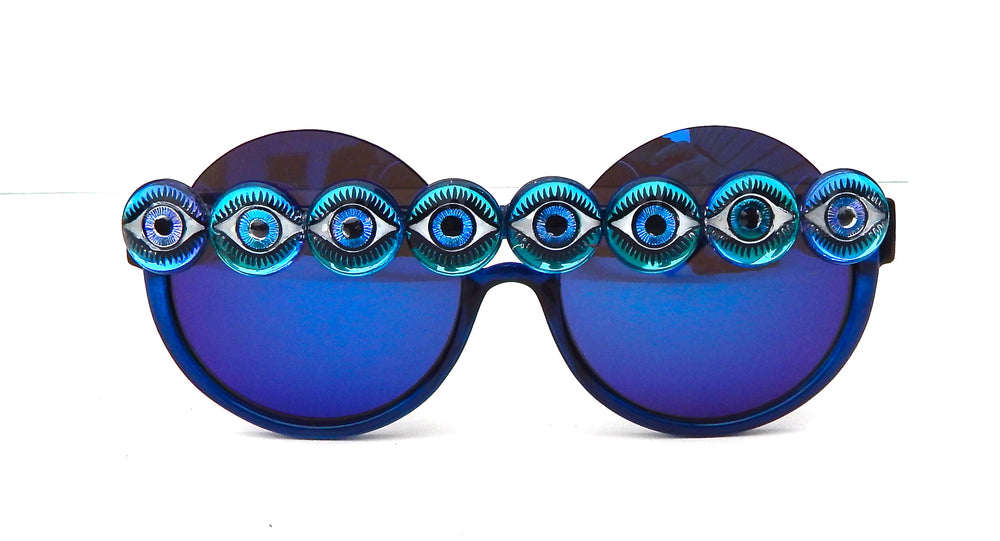 EYE SPY BLUE ACID PEEKABOO GLASSES