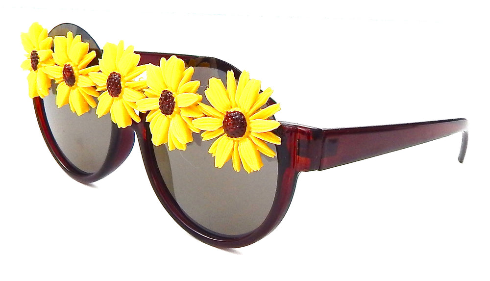 CANARY DAISY PEEKABOO GLASSES