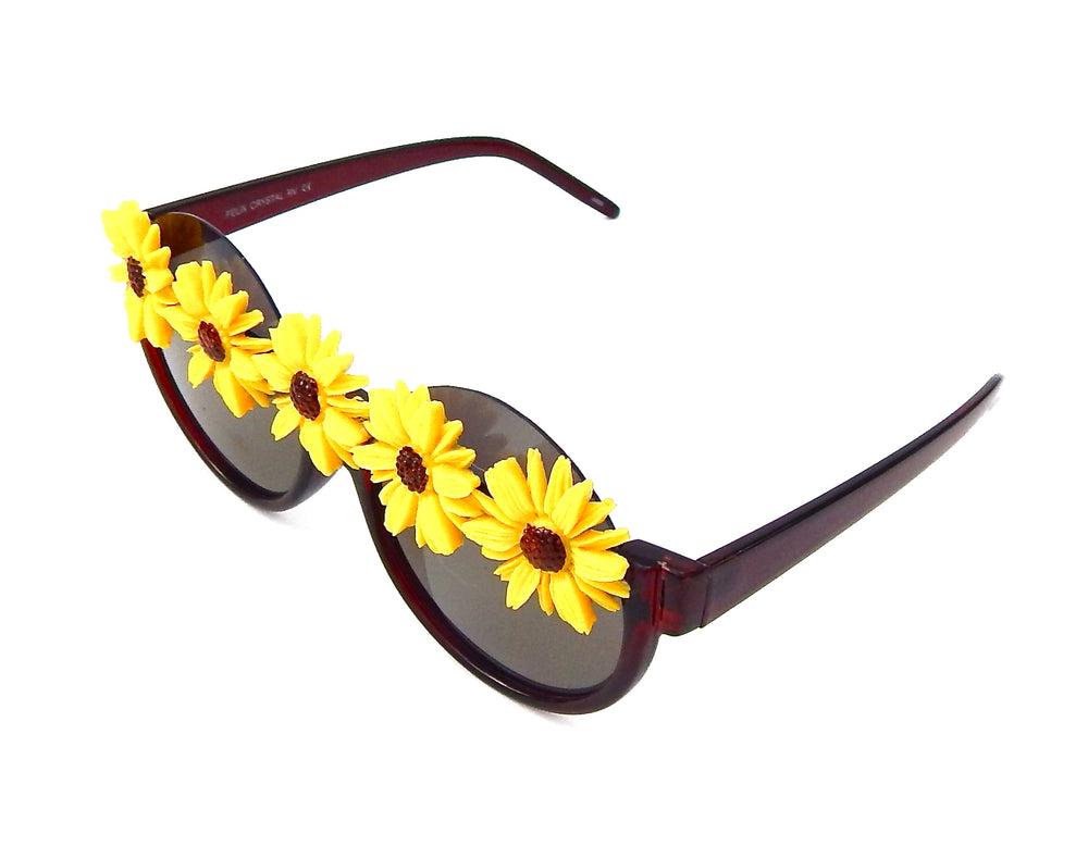 CANARY DAISY PEEKABOO GLASSES