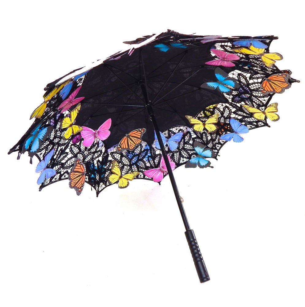 BUTTERFLY KNIFE PARASOL BLACK