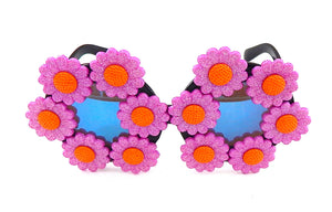 SUMMER OF LOVE CHINA CAT SUNFLOWER SPEED QUEEN GLASSES