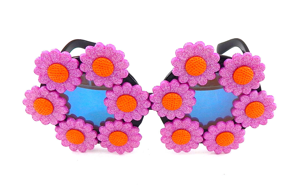 SUMMER OF LOVE CHINA CAT SUNFLOWER SPEED QUEEN GLASSES