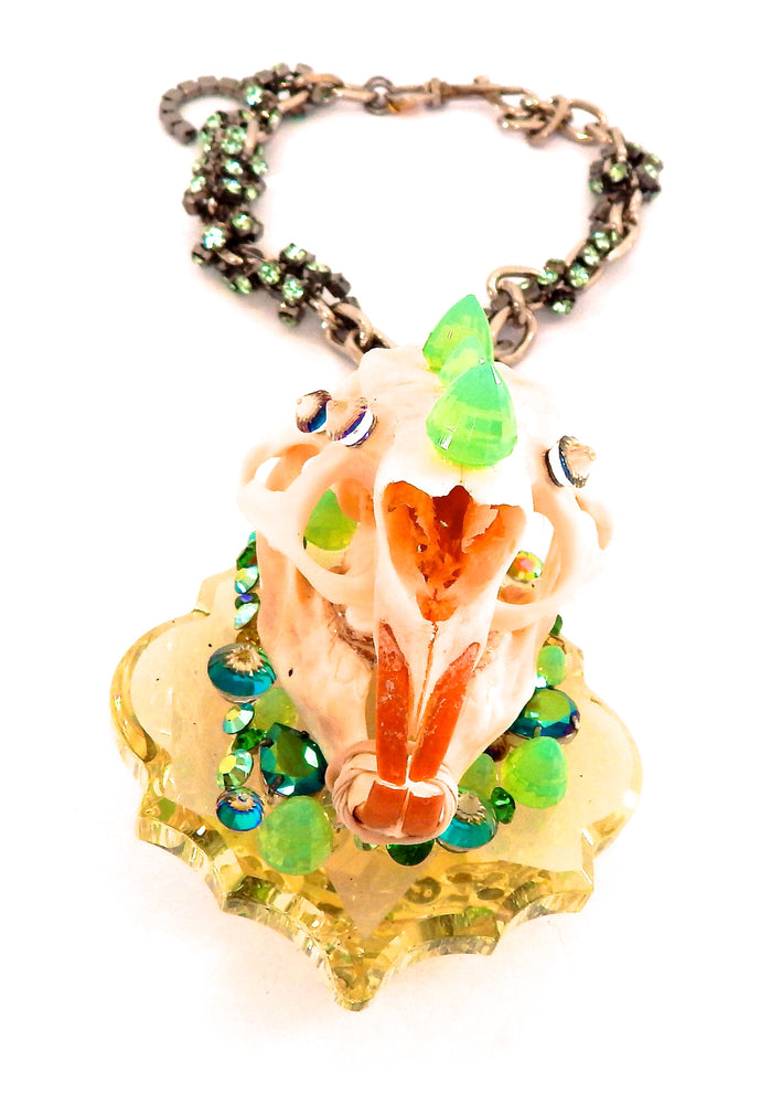 CARNEY SKULL NECKLACE