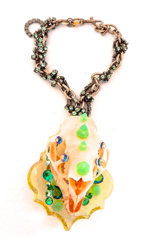 CARNEY SKULL NECKLACE