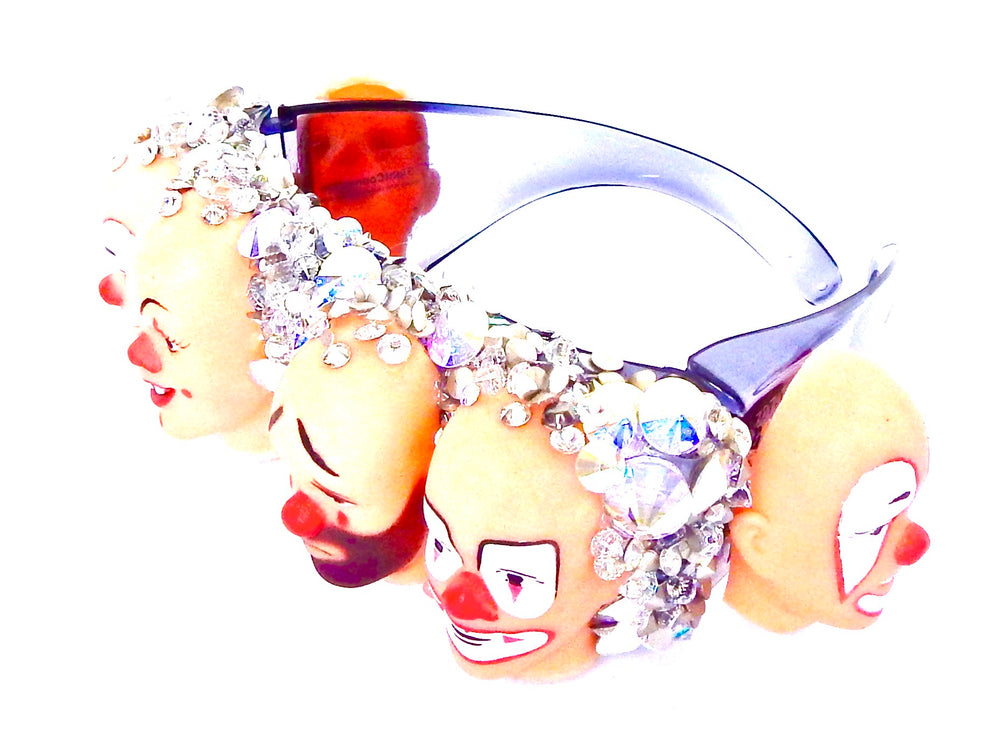 CLOWN LOVE HUSTLER GLASSES