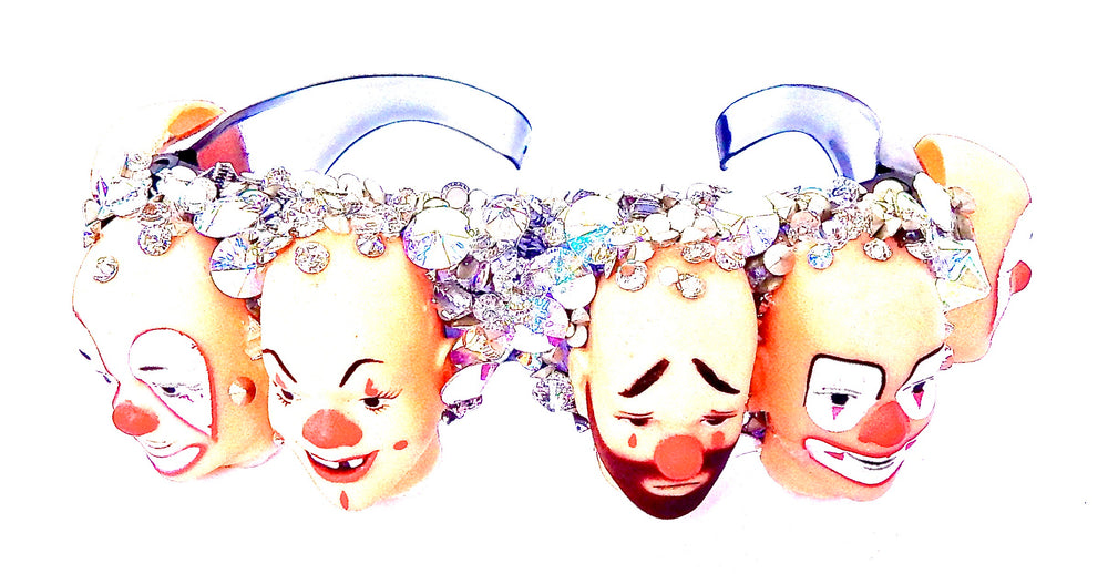 CLOWN LOVE HUSTLER GLASSES