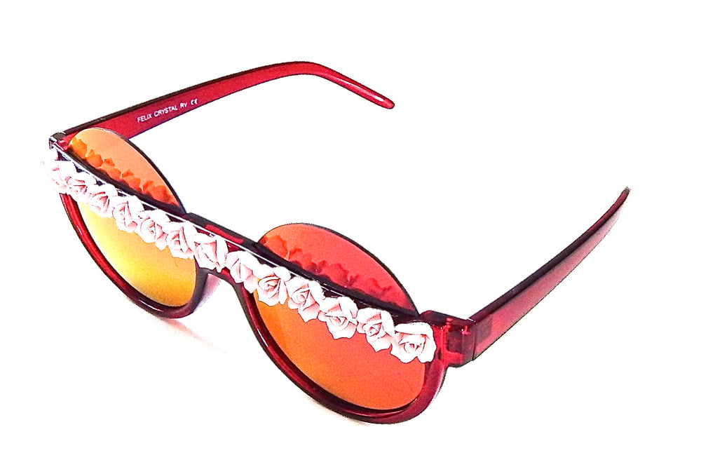 CHEROKEE ROSE ACID PEEKABOO GLASSES