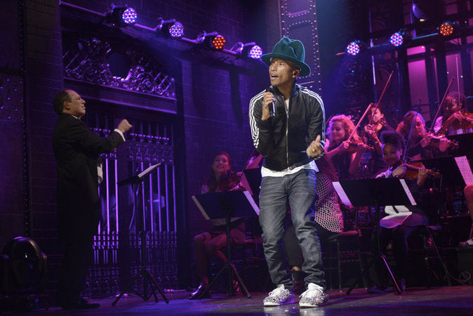 PHARRELL WILLIAMS X SATURDAY NIGHT LIVE APRIL 2014