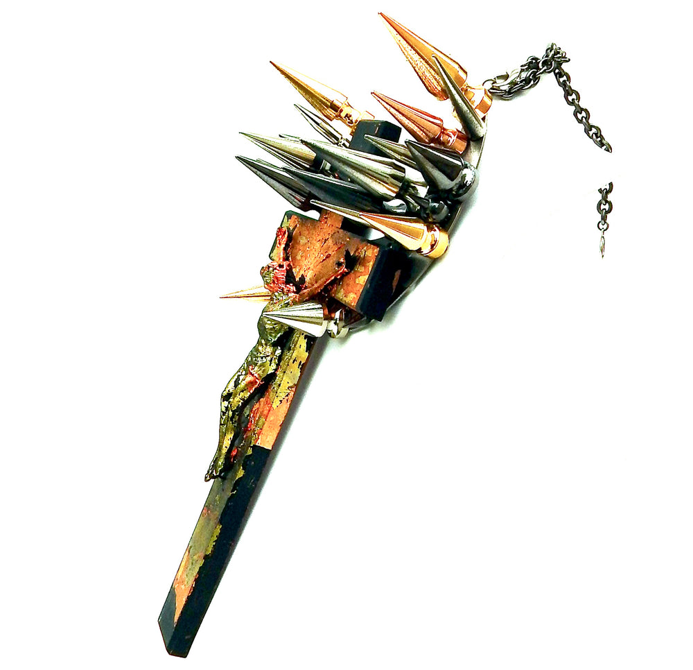 JESUS ON FIRE NECKLACE