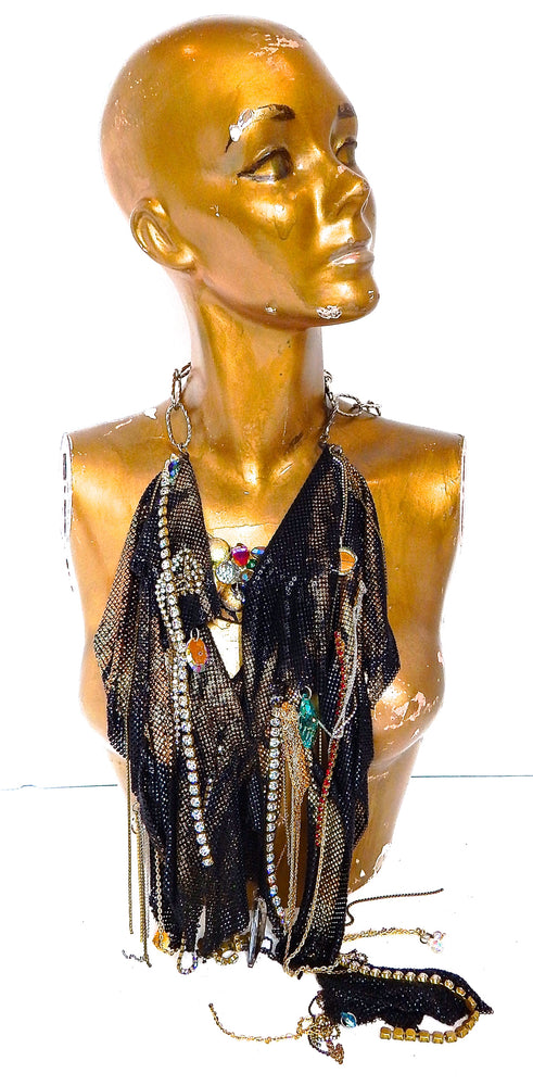 HALSTON 54 BLACK NECKLACE