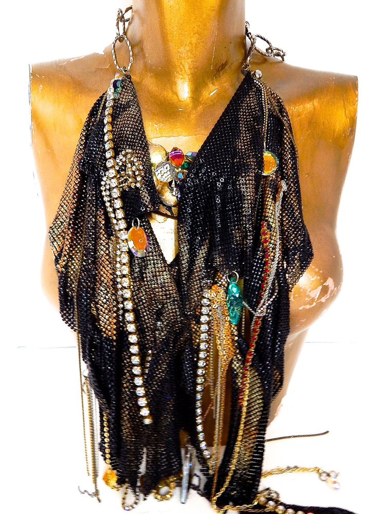 HALSTON 54 BLACK NECKLACE