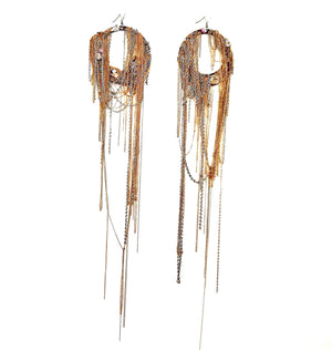 MAXIMILIAN DELUXE HOOP EARRINGS