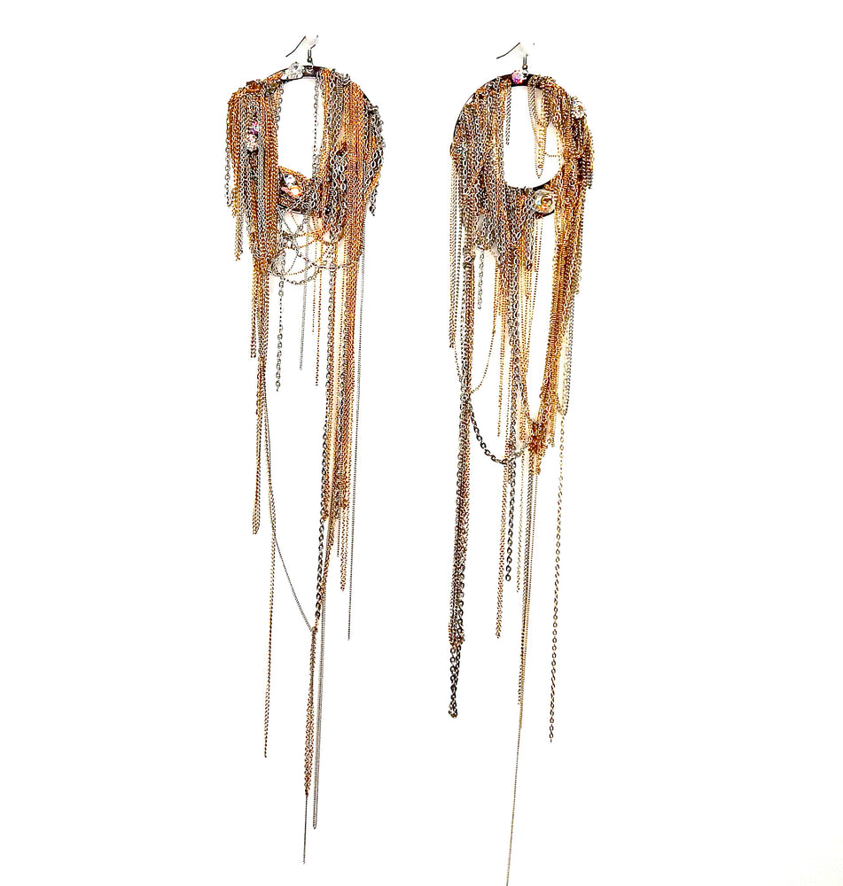 MAXIMILIAN DELUXE HOOP EARRINGS