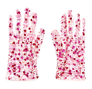 PINK CHAMPAGNE GLOVES