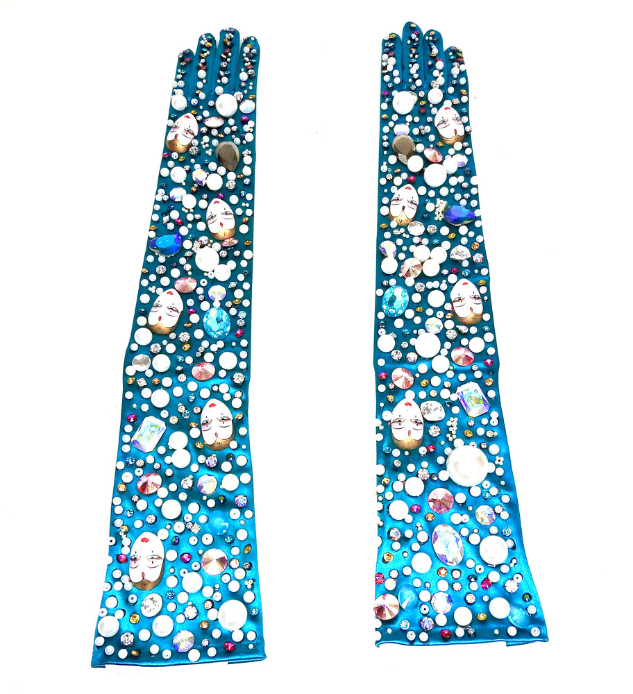 LADY FACE OPERA GLOVES